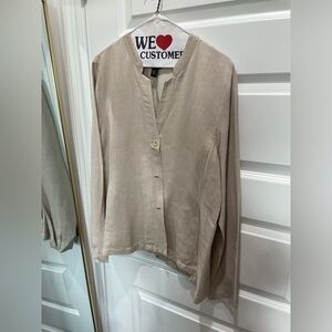 Eileen Fisher jacket shirt